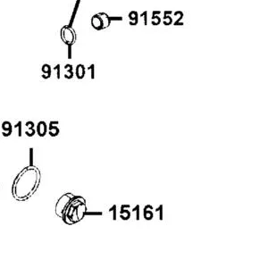 15161-LGC6-E00 PLUG SCREW SECTION FILTER — diagram cutout