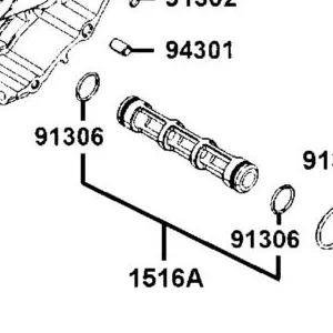 1516A-LGC6-E00 SUCTION FILTER ASSY CRANK SIDE — diagram cutout