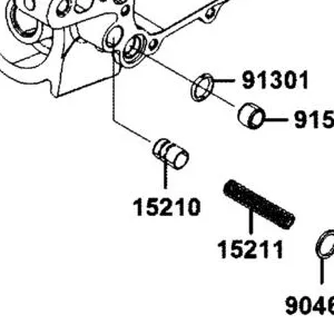 15210-PUA5-E00 PISTON PRESSURE VALVE D=12mm — diagram cutout