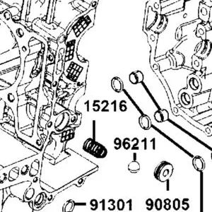 15216-LGC6-E00 COMPRESSION SPRING — diagram cutout