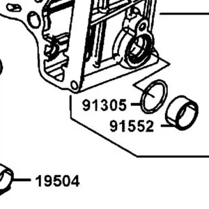 91305-LEH6-E00 O RING 19.8x1.9 — diagram cutout