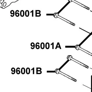 96001-06090-06 BOLT FLANGE SH 6*90 — diagram cutout