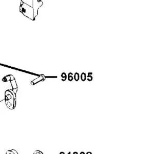 96005-PRA1-E00 BOLT M6*12 — diagram cutout