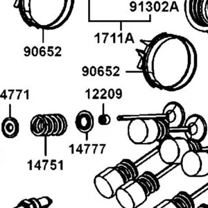 12209-LEA3-900 SEAL VALVE STEM — diagram cutout