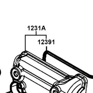 12391-LGC6-E00 SEAL HEAD COVER — diagram cutout