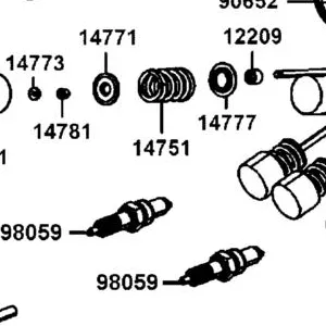 14751-LGC6-E00 SPRING VALVE — diagram cutout