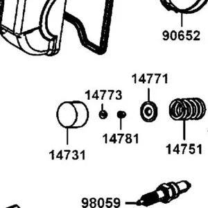 14773-LGC6-E00-16 SHIM 1.90 — diagram cutout