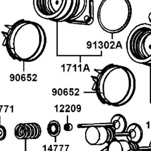 1711A-LGC6-E00 PIPE ASSY.. INLET — diagram cutout