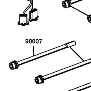 90007-LGC6-E00 BOLT WASHER 9X160 — diagram cutout