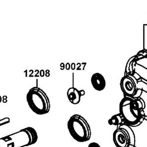 90027-PUA5-E00 JACK SCREW M6 VALVE COVER 6*17 — diagram cutout