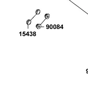 90033-KGB4-C00 BOLT STUD M8X40 (C) — diagram cutout