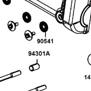 90541-PUA5-E00 PROFILE SEALING WASHER — diagram cutout
