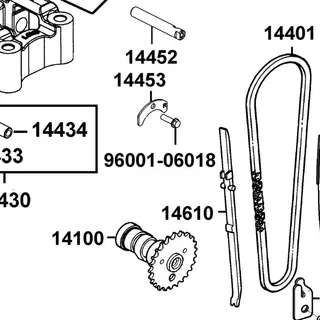 96001-06018-06 BOLT FLANGE SH 6*18 — diagram cutout