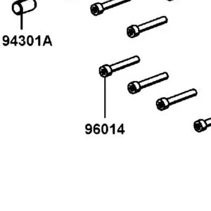 96014-PRA1-E00 BOLT M6*40 — diagram cutout