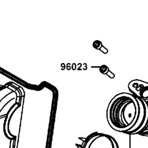 96023-PRA1-E00 BOLT M6*20 — diagram cutout