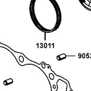 13011-LGC6-E00 RING SET PISTON — diagram cutout