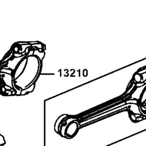 13210-LGC6-E00-1 CONN ROD ASSY ???p39(0~+0.008) — diagram cutout
