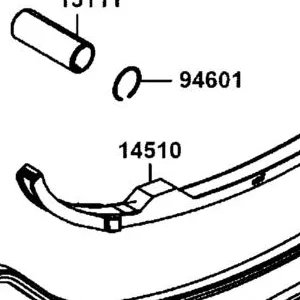 14510-LGC6-E00 TENSIONER. CAM CHAIN — diagram cutout