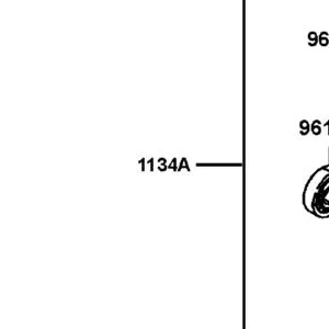 1134A-AKB8-305 COVER SET L SIDE — diagram cutout