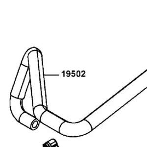 19502-LGC6-E00 HOSE B WATER — diagram cutout
