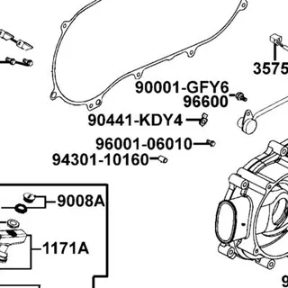 96001-06010-06 BOLT FLANGE 6*10 — diagram cutout