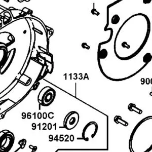 1133A-LGC6-E00 COVER COMP CVT — diagram cutout