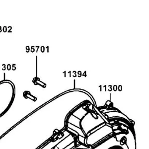 11394-LGC6-E00 GASKET.CVT COVER