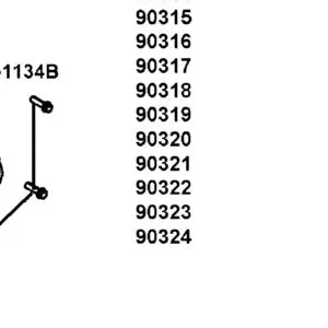 90321-PWB1-900 SHIM DRIVEN BEVEL GEAR K (1.075~1.125) — diagram cutout