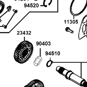 90403-LGC6-E00 WAVE WASHER 25MM