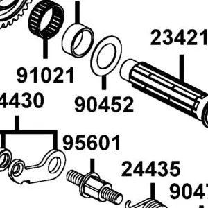 90452-LBA7-900 WASHER THRUST 25MM