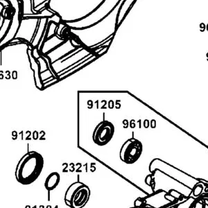 91205-LGC6-E00 OIL SEAL 22X40X7