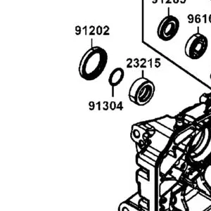 91304-LGC6-E00 O RING 25.5X2.5 — diagram cutout