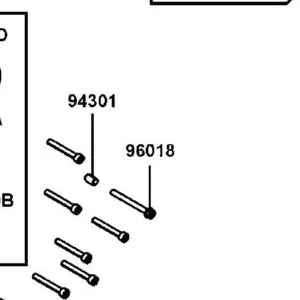 96018-PRA1-E00 BOLT M6*60 — diagram cutout