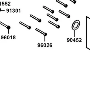 96026-PRA1-E00 BOLT M6*45 — diagram cutout