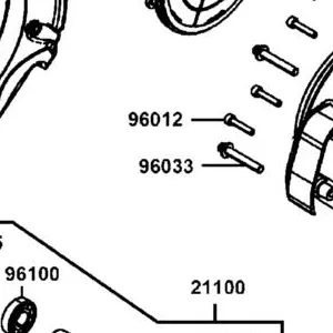 96033-PRA1-E00 BOLT M8*50 — diagram cutout