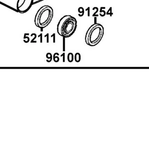 96100-30203-10 BEARING BALL RADIAL — diagram cutout
