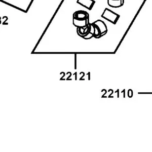 22121-LGC6-305 ROLLER SET WEIGHT (1SET:8 PCS) — diagram cutout