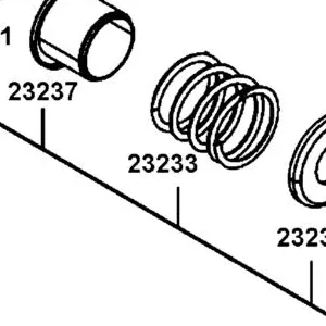 23233-LGC6-E00 SPG DRIVEN FACE — diagram cutout