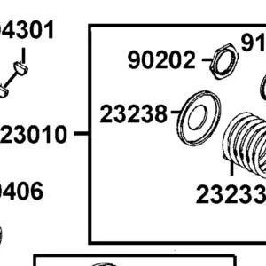 23238-LDB5-E00 COLLAR SPG — diagram cutout