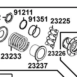 91351-LDB5-E00 O-RING PINION CAP