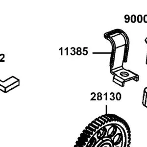 11385-LGC6-E00 CLAMP BLOW BY HOSE — diagram cutout