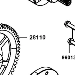 28110-LGC6-E01 GEAR COMP. STARTING CLUTCH (63T) — diagram cutout
