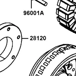 28120-LGC6-E00 ONE WAY CLUTCH — diagram cutout