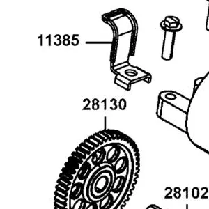 28130-LGC6-E01 GEAR STARTER REDUCTION (52T/11T) — diagram cutout