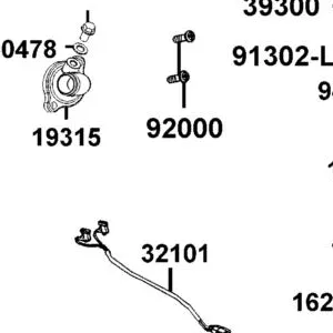 92000-05016-0G BOLT HEX 5X16 — diagram cutout