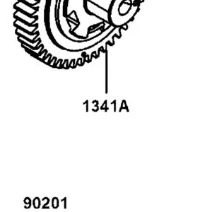 1341A-LGC6-E00 SHAFT COMP BALANCER — diagram cutout