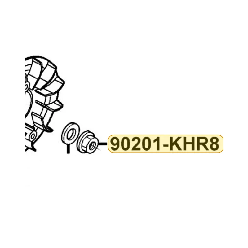90201-KHR8-75A NUT FLANGE 14MM — diagram cutout