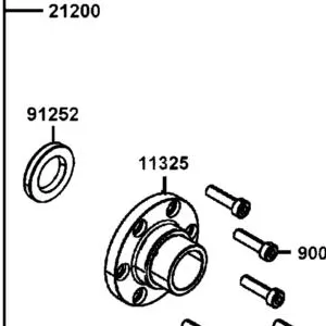 11325-LGC6-E02 PIVOT L SWING ARM — diagram cutout