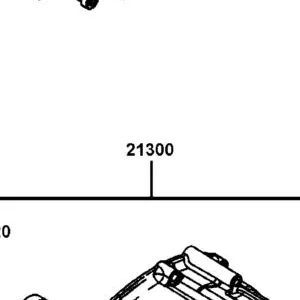21300-LGC6-305 COVER SET MISSION — diagram cutout