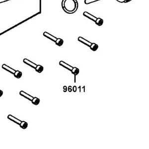 96011-PRA1-E00 BOLT M6*30 — diagram cutout